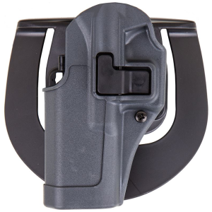 Blackhawk 413513BKL Serpa CQC Sportster OWB Size 13 Gun Metal Gray Polymer Paddle Compatible w/Glock 20/21/37/S&W M&P Left Hand