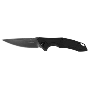 Kershaw 1170 Method 3 in Folding Drop Point Plain Black Oxide Blackwash 8Cr13MoV SS Blade Black G10 Handle Includes Pocket Clip