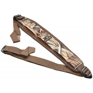 Butler Creek 181018 Comfort Stretch Rifle Sling Mossy Oak Obsession Neoprene w/Non-Slip Grippers Adjustable Design & QD Swivels