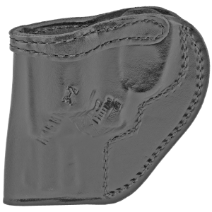 Don Hume H715M Clip-On Holster J168760R, Inside The Pant, Fits Taurus 85, SW J Frame, Right Hand, Black Leather J168760R