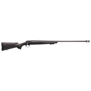 Browning 035543299 X-Bolt Pro Long Range 6.8 Western 3+1 26 in Skip Fluted Heavy Barrel, Recoil Hawg Muzzle Brake, Spiral Fluted Bolt, Carbon Gray Elite Cerakote, Natural Carbon Fiber Stock, Rifle