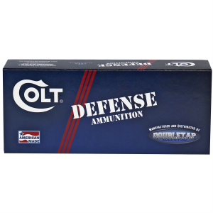 DoubleTap Ammunition Colt Defense 38SP110CT, 38 Special+P, 110Gr, Solid Copper Hollow Point, 20 Round Box 38SP110CT