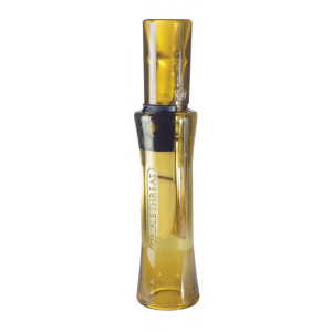 Duck Commander DC2011 Triple Threat Open Call Triple Reed Mallard Hen Sounds Attracts Ducks Yellow Polycarbonate