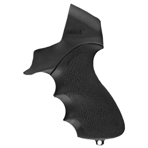 Hogue 05014 OverMolded Tamer Black Rubber Pistol Grip with Finger Grooves for Mossberg 500 12 & 20 Gauge