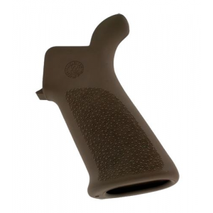 Hogue 15033 OverMolded Beavertail Cobblestone Desert Tan Rubber Pistol Grip for AR-15\t M16