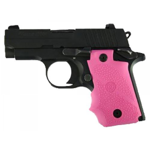 Hogue 38007 Rubber Grip Pink with Finger Grooves for Sig P238