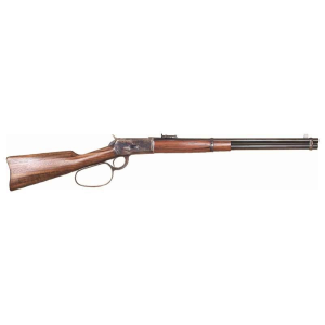 Cimarron AS067 1892 Cogburn Carbine 45 Colt (LC) 10+1 20 in Blued Round Barrel, Color Case Hardened Receiver, Walnut Furniture, Large Loop Lever, Rifle