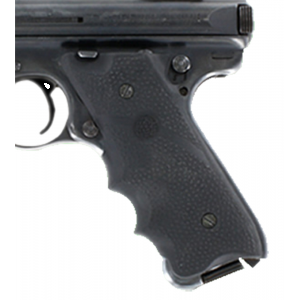 Hogue 82070 Rubber Grip Black with Finger Grooves & Left Hand Thumb Rest for Ruger Mark II\t III
