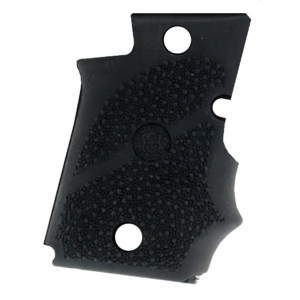 Hogue 98080 Rubber Grip Black with Finger Grooves for Sig P938 with Ambidextrous Safety