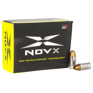 NOVX 380cp8020 Pentagon 380 Acp 80 Gr Monolithic Copper Hollow Point 20 Per Box/ 10 Cs