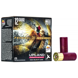 FEDERAL Pf1544 Premium Wing-shok Pheasant Forever High Velocity 12 Gauge 2.75 In 1 1/4 Oz 4 Shot 25 Per Box/ 10 Cs