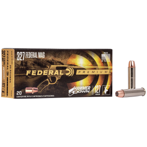 FEDERAL Lg327f1 Premium Hammerdown 327 FEDERAL Mag 127 Gr Bonded Hollow Point 20 Per Box/ 10 Cs