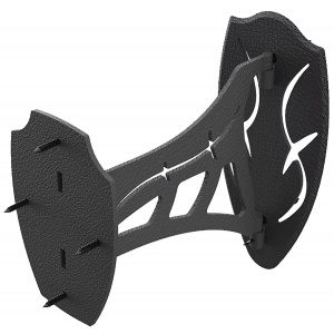 Skullhooker SKHSSMBLK Single Shoulder Mount Mounting Kit Wall Mount Steel Black Small/Mid-Size Game