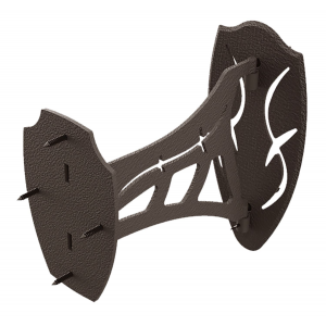 Skullhooker SKHSSMBRN Single Shoulder Mount Mounting Kit Wall Mount Steel Brown Small/Mid-Size Game