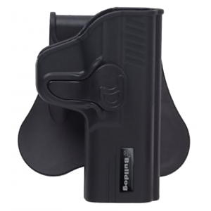 Bulldog RRSWMPSEZ Rapid Release OWB Black Polymer Paddle Fits S&W M&P Shield EZ Right Hand