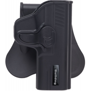 Bulldog RRG17 Rapid Release OWB Black Polymer Paddle Compatible w/Glock 17 Right Hand