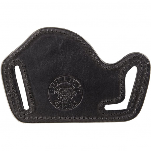 Bulldog Lay Flat Leather Holster Black RH/LH Large Frame Autos LF-L