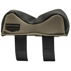 Birchwood Casey UFRB-WID Universal Front Rest 5 in Long Polyester with Leather Top Wide