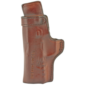 Don Hume H715M Clip-On Holster J169465R, Inside the Pant, Fits SW MP Shield EZ 2.0 9MM, Brown, With Body Shield J169465R