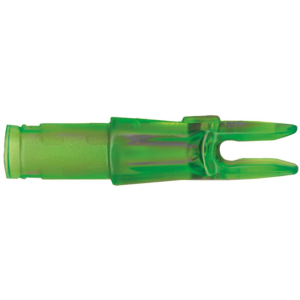 Easton 65mm 3D Super Nocks Neon Green 12 pk 74345