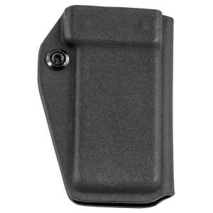 C&G Holsters 244100 Universal IWB/OWB Single Black Kydex Belt Clip Compatible w/ Single Stack Belts 1.75 in Wide