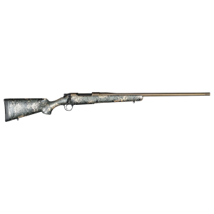 Christensen Arms 8010108100 Mesa FFT 28 Nosler 3+1 22 in Threaded Barrel, Burnt Bronze Cerakote, Green with Black/Tan Webbing Stock, Rifle
