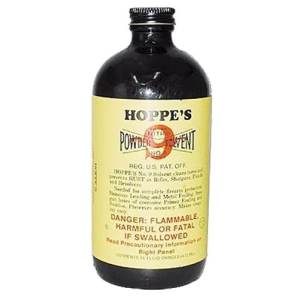 Hoppe's 916 No. 9 Bore Cleaner Removes Carbon Powder & Lead Fouling Child Proof Cap 1 Pint (16 oz.) Bottle 10 Per Pack