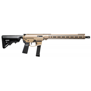Angstadt Arms AAUDP09RFR UDP-9 9mm Luger 15+1 16 in Black Melonite Threaded Barrel, Flat Dark Earth Cerakote Picatinny Rail Aluminum Receiver, 15 in M-LOK Handguard, Black Synthetic B5 Bravo Stock