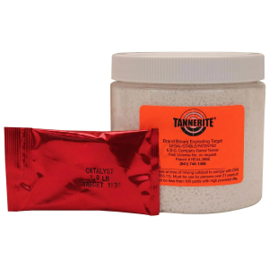 Tannerite 1BR 1 Pound Target Impact Enhancement Explosion White Vapor Centerfire Rifle Firearm 1 lb 4 Targets