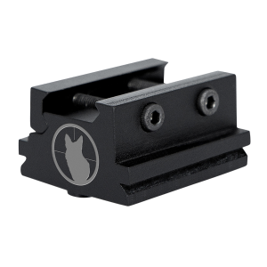 Predator Tactics 97500 DeadEye Rail Adapter Matte Black Aluminum