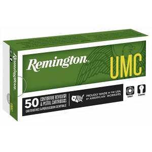 REMINGTON Ammunition 23746 Umc 40 S&w 165 Gr Full Metal Jacket 50 Per Box/ 10 Case