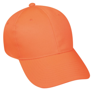 Outdoor Cap 6 Panel Mid Profile Hat Blaze Orange 301ISBLZOR - Outdoor Cap