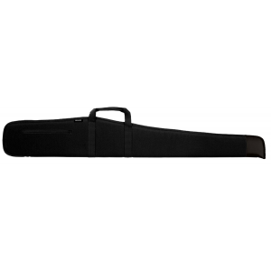 Bulldog BD250 Deluxe Shotgun Case made of Water-Resistant Nylon with Black Finish\t 1.75 in Foam Padding\t Laminated Brushed Tricot Lining & Zippered Accessory Pocket 52 in L