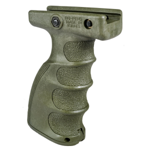 FAB Defense FXAG44SG AG-44S Quick Release Ergonomic Foregrip Compatible w/1913 Mil-STD Picatinny Rail OD Green Reinforced Polymer - Fab Defense