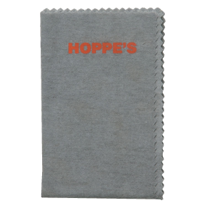 Hoppe's 1218 Silicone Cleaning Cloth Flannel Pretreated with Lubricant 11 in x 14 in Resealable Bag 10 Per Pack