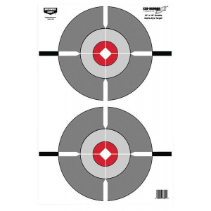 Birchwood Casey 37061 EZE-Scorer Bullseye Paper Target 12 in x 18 in 100 Per Pack