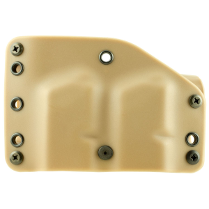 Stealth Operator H60067 Twin Mag OWB Double Coyote Tan Nylon Belt Clip Belts 1.75 in Wide Right Hand