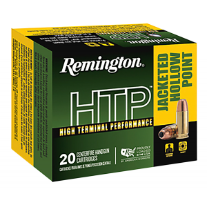 REMINGTON Ammunition 23012 Htp 45 Colt 230 Gr Jacket Hollow Point 20 Per Box/ 25 Case