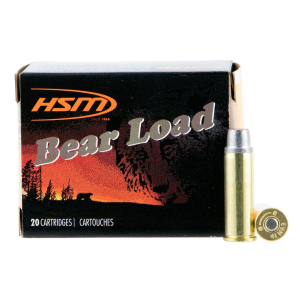 HSM 414n20 Bear Load 41 Rem Mag 230 Gr Semi Wadcutter 20 Per Box/ 20 Case Centerfire, Handgun Ammunition