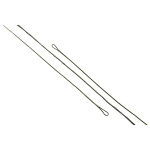 J and D Teardrop Bowstring Black B50 34 in 18 Strand