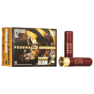 FEDERAL Pfcx139f4 Premium Grand Slam 12gauge 3.50 In 2oz 4shot 10 Per Box/25 Case, Shotgun Shells