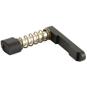 2A Armament Magazine Button And Catch Are Machined From Aluminum, Center Pin Is Stainless Steel, Compatible With AR15 And AR10 Platforms, Complete Assembly Weight .27 oz. 2A-MCA-P1 - 2A Armament