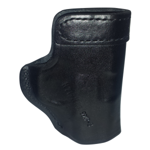 Don Hume H715-M Clip-On Holster, Inside the Pant, Fits S&WM&P Shield, Left Hand, Black Leather J167200L