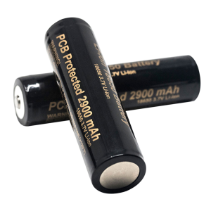 Predator Tactics 97395 18650 Rechargeable 18-650 3.7V Li-Ion 2900 mAh Compatible w/Predator Tactic Hunting Lights 2 Pack