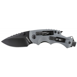 Kershaw 8720 Shuffle DIY 2.40 in Folding Drop Point Plain Black Oxide 8Cr13MoV SS Blade Gray Glass-Filled Nylon Handle Includes Pocket Clip