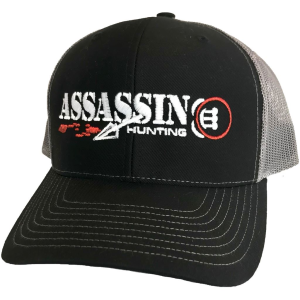 Assassin Mesh Back Hat Bloodtrail Black/Charcoal OSFA HATBLKCHLARCHMESH