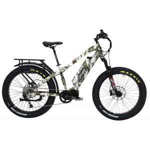 Bakcou E-bikes B-M-KC-B25 Mule Kings XK7 18 in w/Stand Over Height of 29.50 in Frame, Shimano Alivio Hill-Climbing 9 Speed Bafang M620 Ultra Motor, 35+ mph Speed