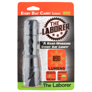 Predator Tactics 97490 The Laborer Matte Black Aluminum White 890 Lumens 282 Meters Range