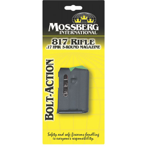 Mossberg 95887 817 5rd .17 HMR Magazine For Use w/Mossberg 80/802/817 Models