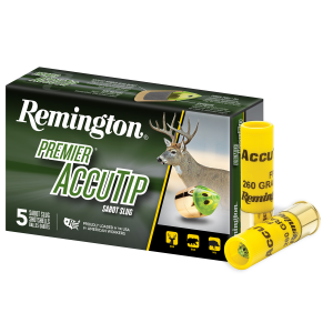REMINGTON Ammunition 20498 Premier Accutip 20 Gauge 3 In Sabot Slug Shot 5 Per Box/ 20 Cs